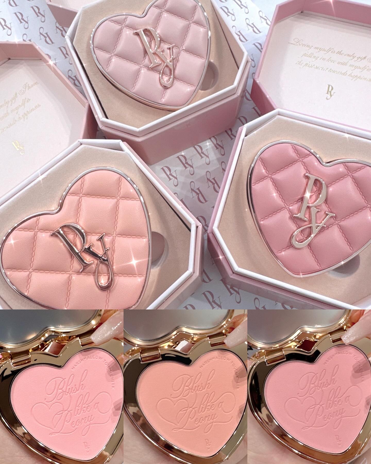 Marshmallow Touch Cheek /Peony/パウダーチークを使ったクチコミ（1枚目）