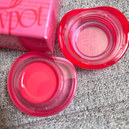 フィー リップアンドチーク グローイジェリーポット/fwee/リップグロスを使ったクチコミ(2枚目)