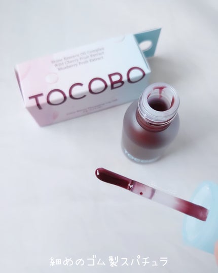 ジューシーベリープランピングリップオイル/TOCOBO/リップグロスを使ったクチコミ(2枚目)