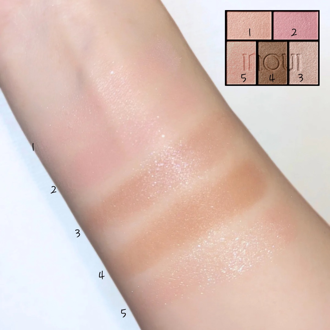 インウイ アイズ/INOUI/アイシャドウパレットを使ったクチコミ（2枚目）