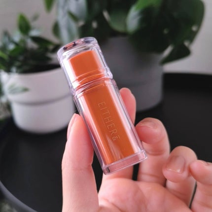 Dewy Syrup Tint/EITHER&/口紅を使ったクチコミ(1枚目)