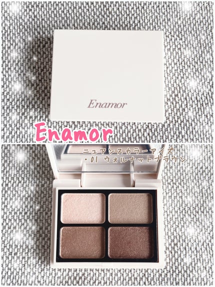 ニュアンスカラーアイズ/Enamor/アイシャドウパレットを使ったクチコミ(1枚目)
