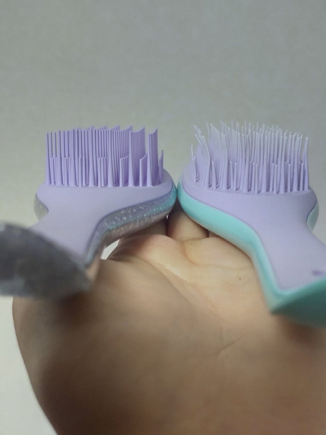 タングルティーザー ザ・アルティメットディタングラー ミニ/TANGLE TEEZER/ヘアブラシを使ったクチコミ(3枚目)