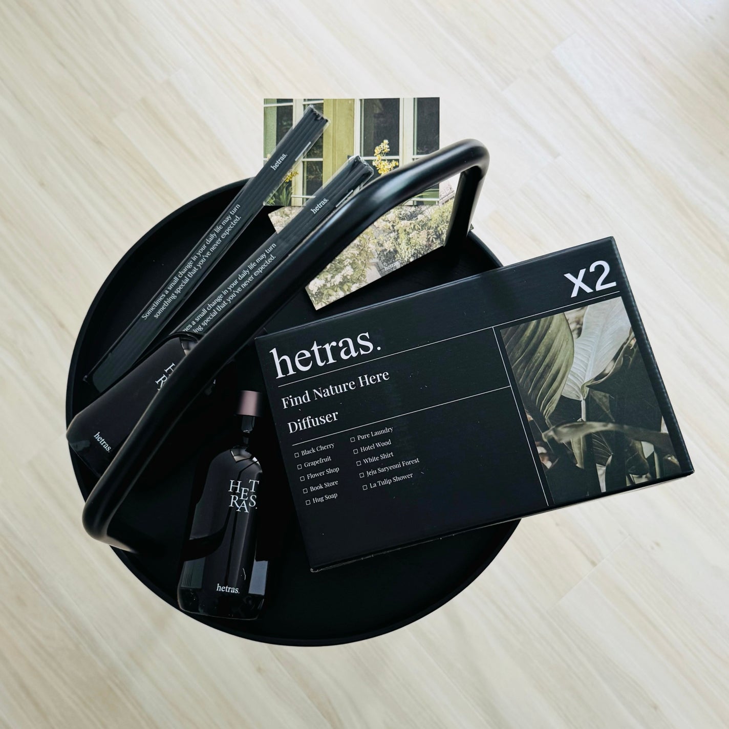 プレミアムディフューザー/hetras/ルームフレグランスを使ったクチコミ(2枚目)