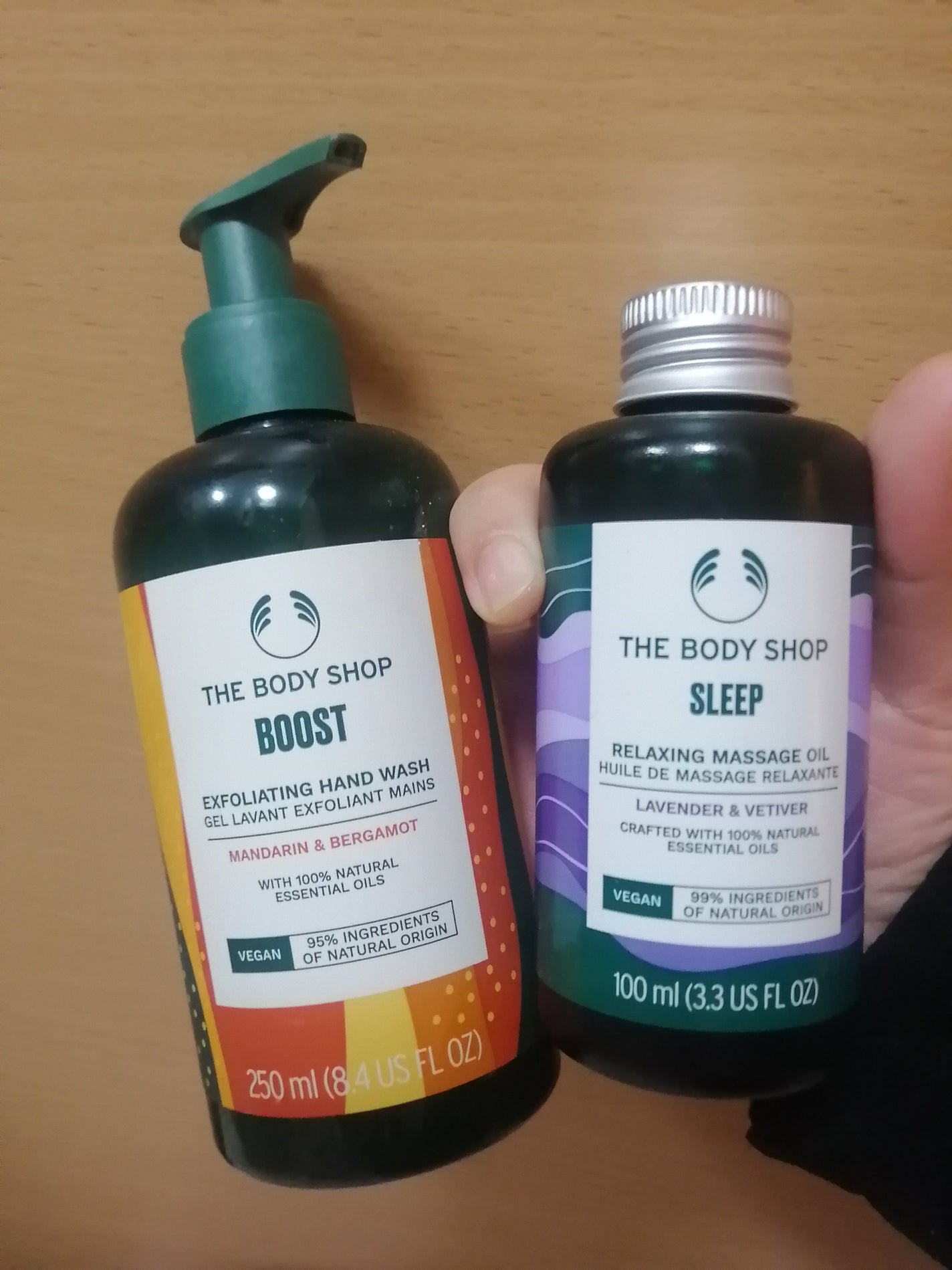 ウェルネス マッサージオイル ラベンダー&ベチバー/THE BODY SHOP/ボディオイルを使ったクチコミ(1枚目)