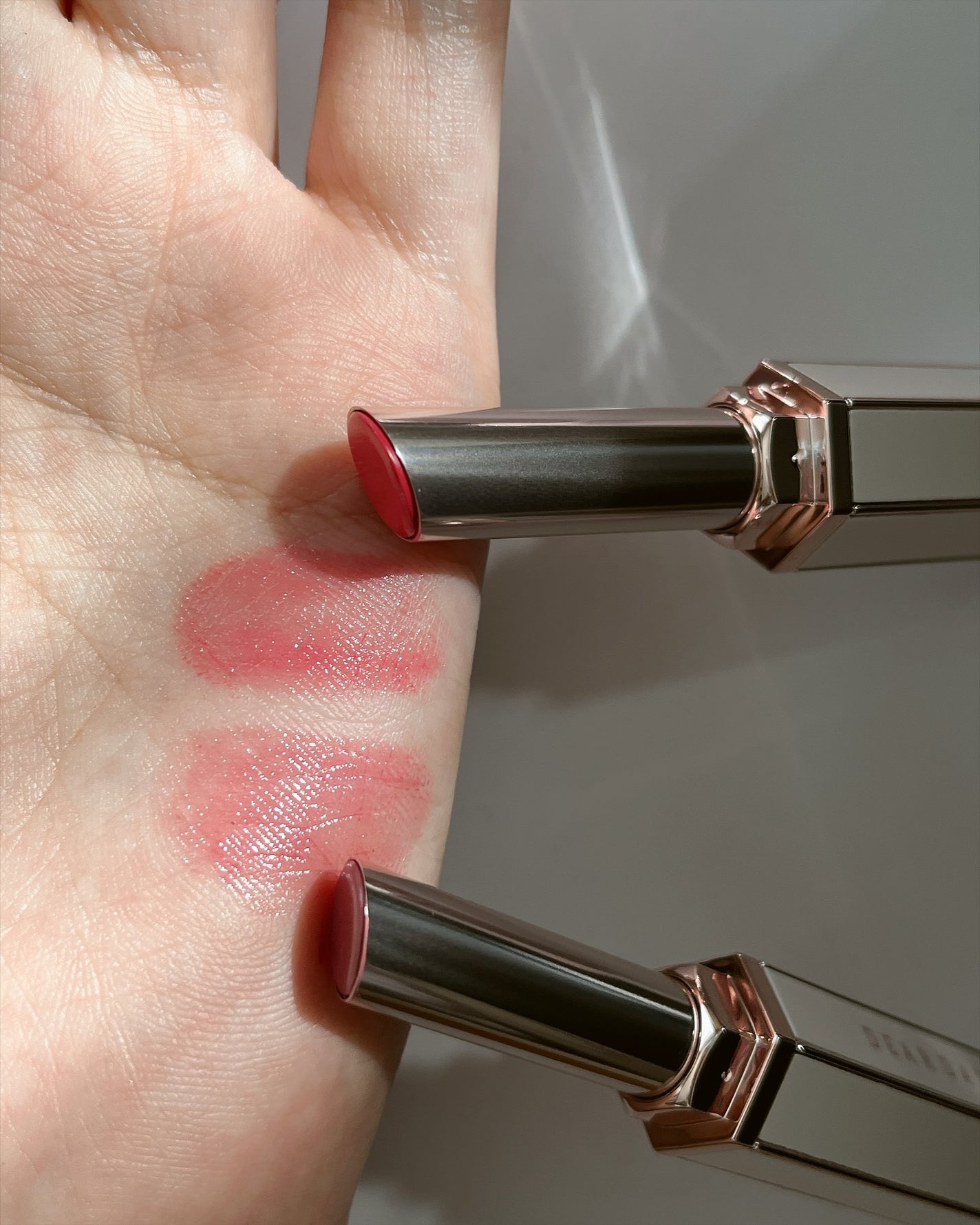 リップアルアグロウシャイン/DEAR DAHLIA/口紅を使ったクチコミ(2枚目)