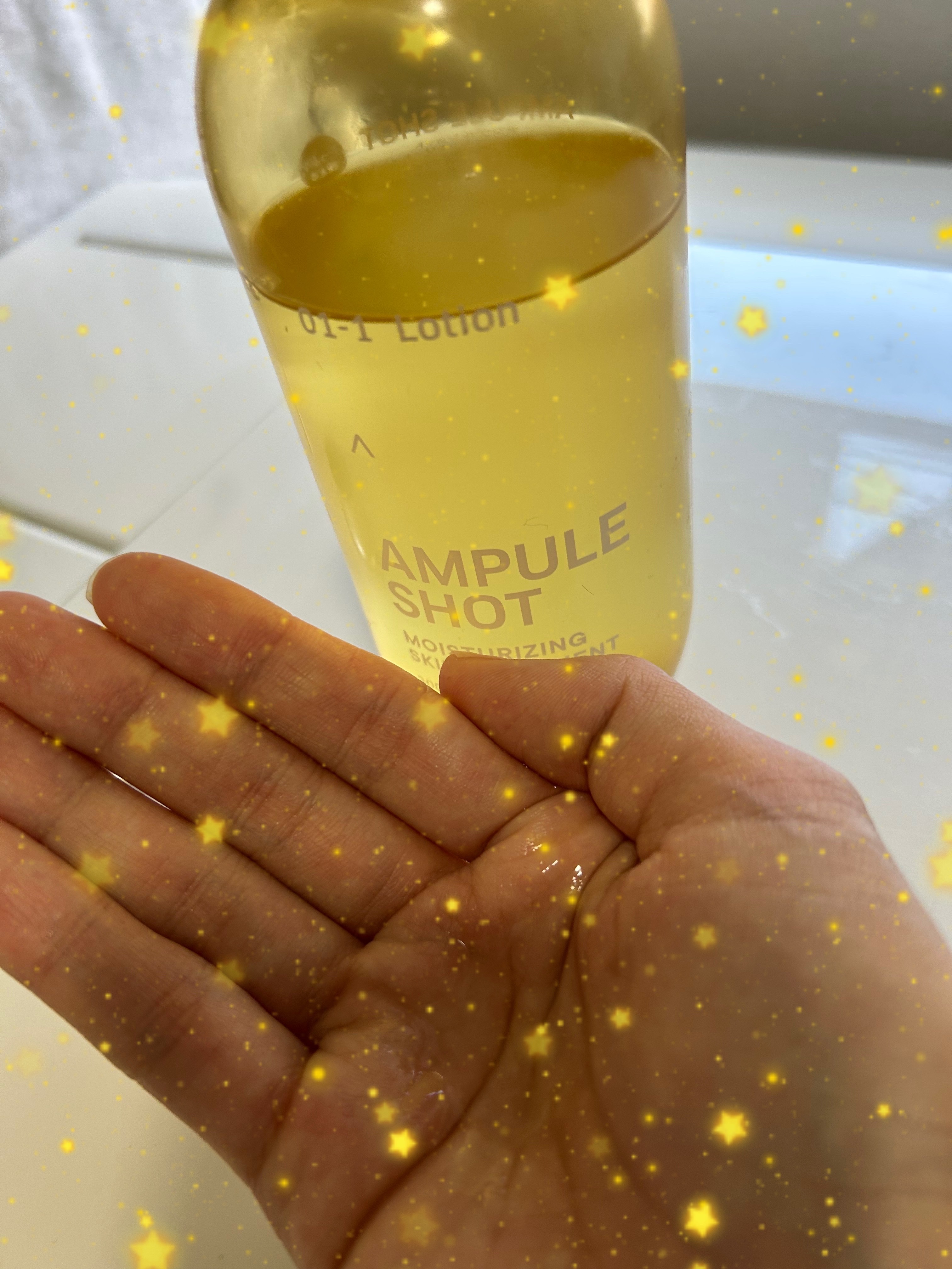 モイスチャーライジング スキントリートメント ローション/AMPULE SHOT/化粧水を使ったクチコミ（1枚目）