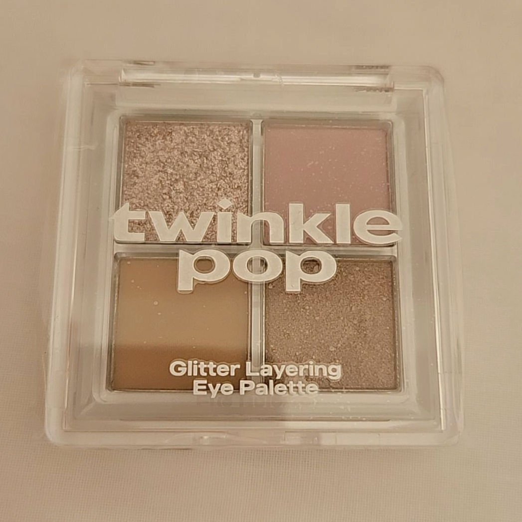 グリッターレイヤリングアイシャドウパレット/TWINKLE POP/アイシャドウパレットを使ったクチコミ（2枚目）