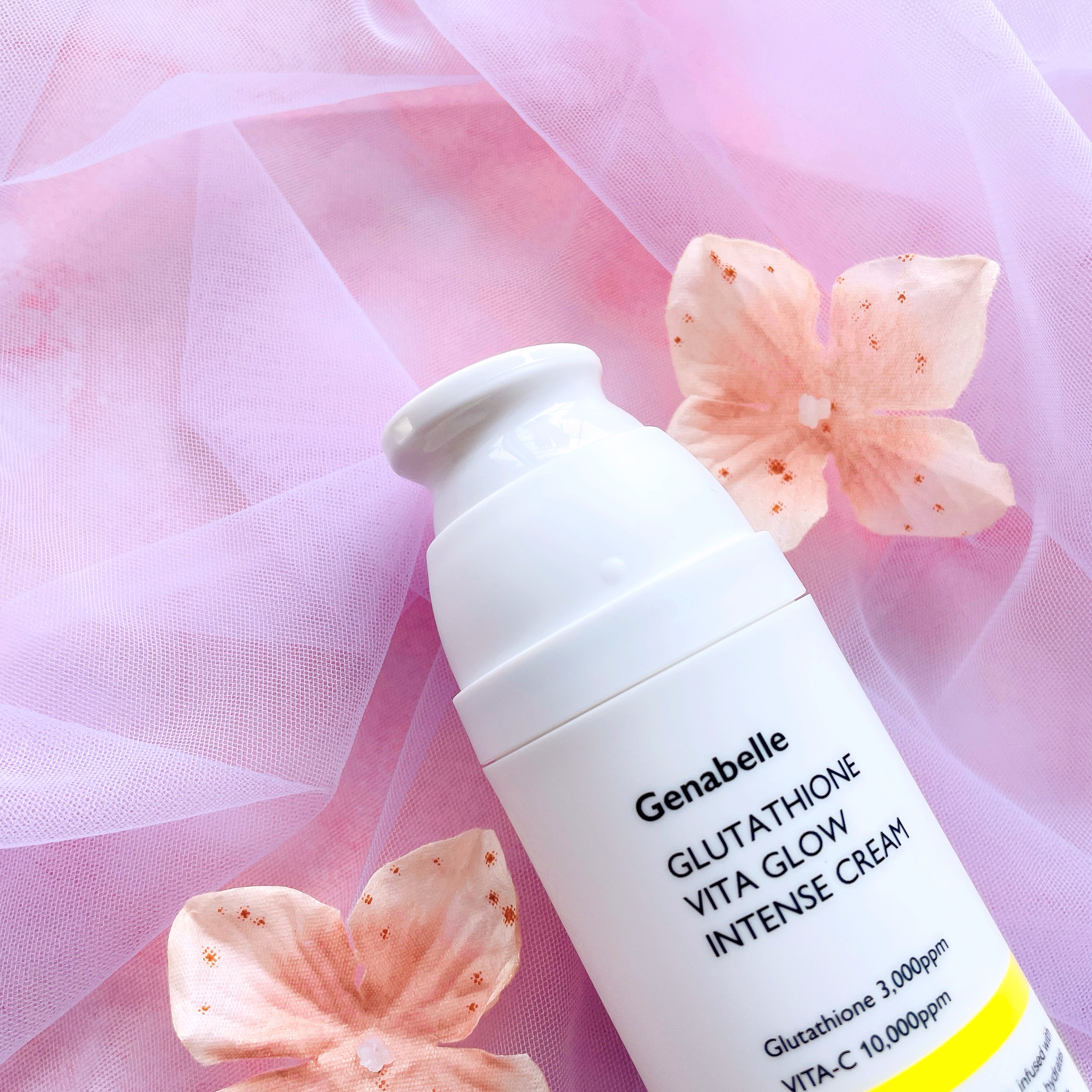 グルタチオンビタグローインテンスクリーム/Genabelle/フェイスクリームを使ったクチコミ（3枚目）