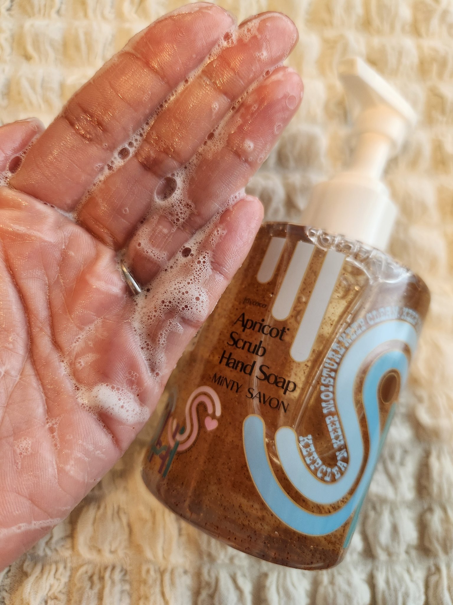 JC スクラブハンドソープ/Joy.coco(ジョイココ)/ハンドソープを使ったクチコミ（1枚目）