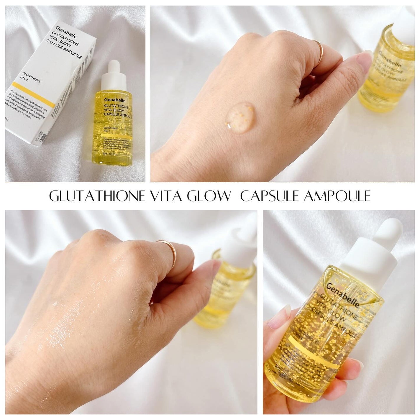 グルタチオンビタグローカプセル美容液/Genabelle/美容液を使ったクチコミ(3枚目)