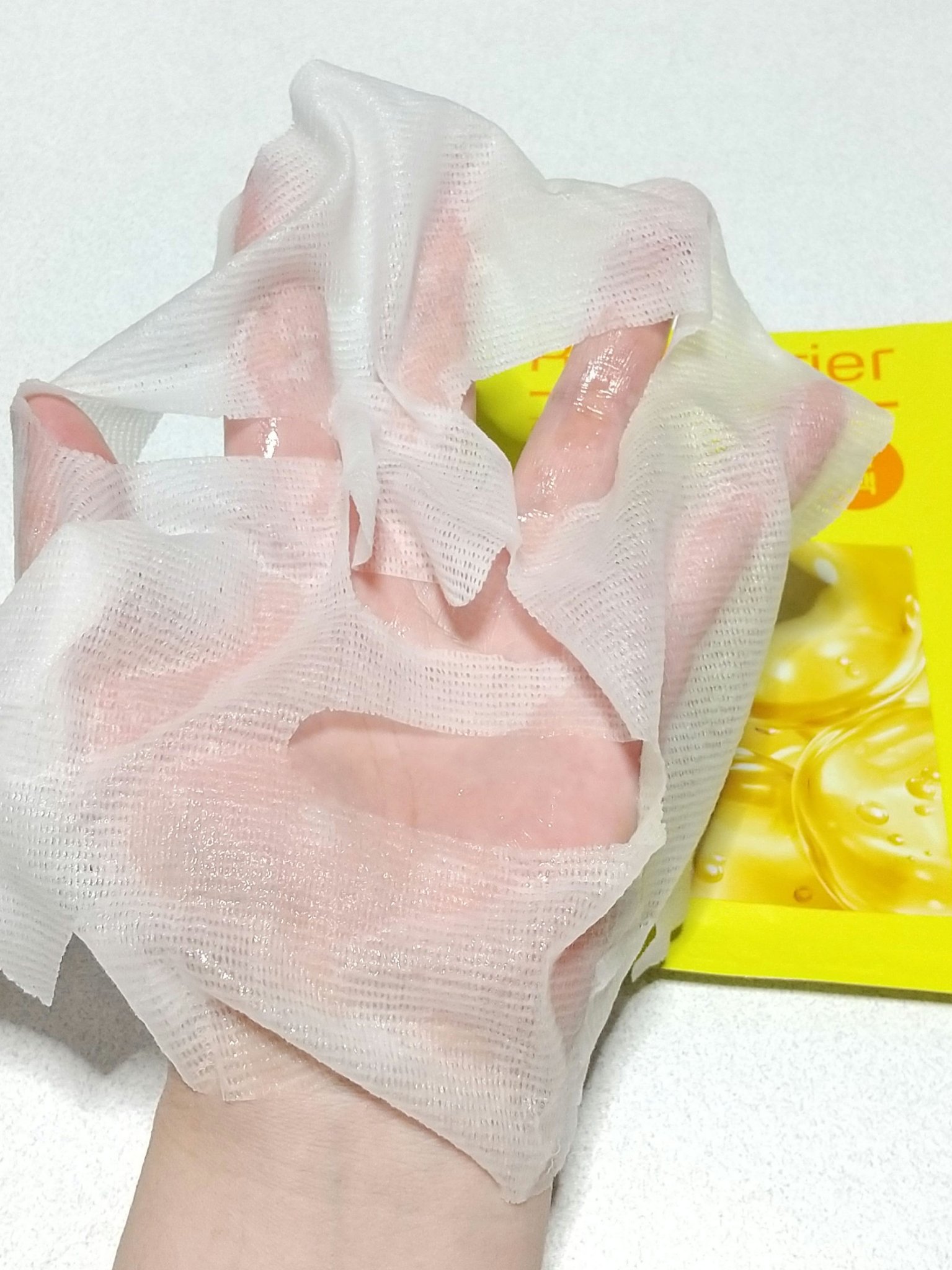 7モイスチャーブライトニングアンプルマスク/Real Barrier/シートマスク・パックを使ったクチコミ（2枚目）