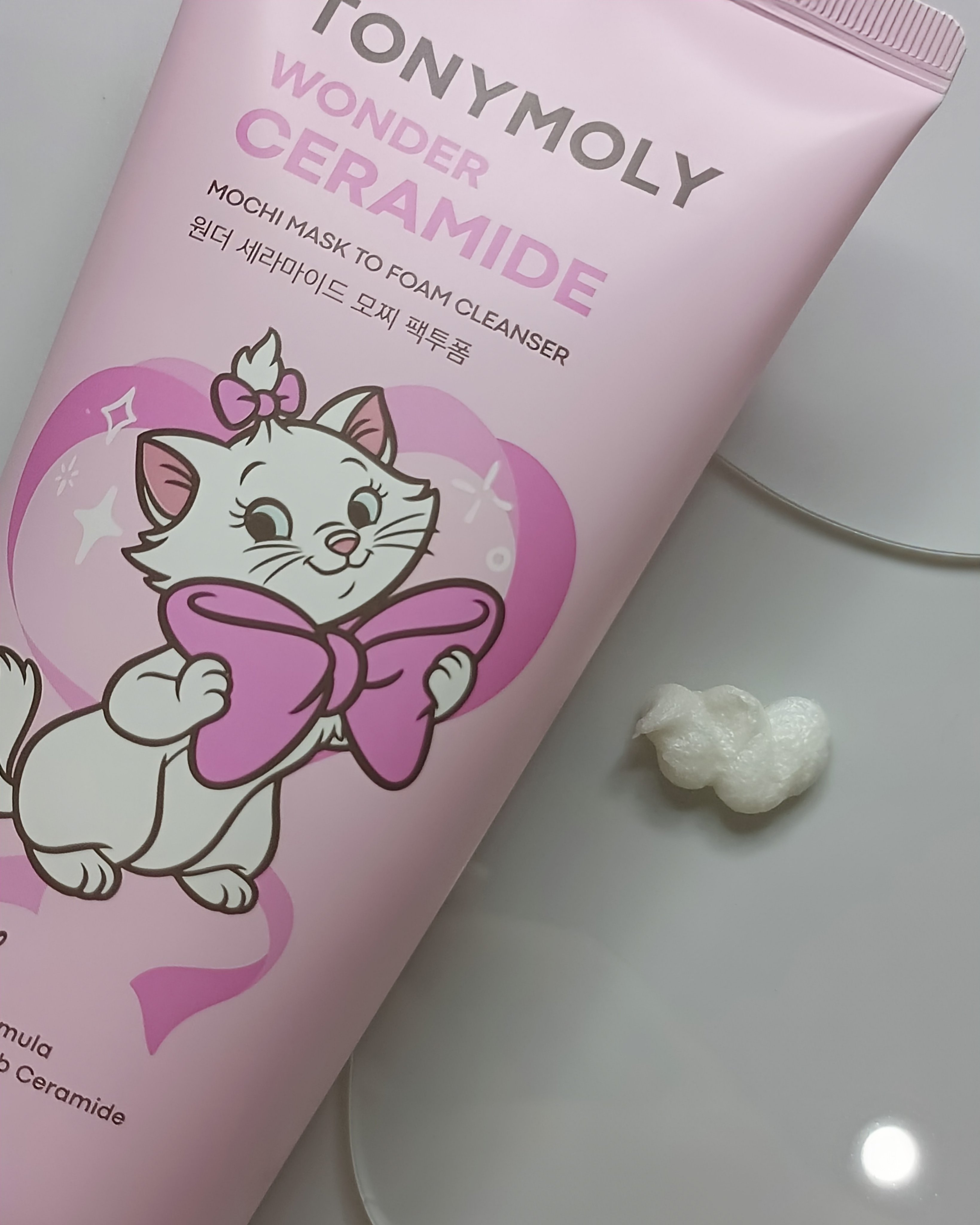 モチマスク トゥ フォーム クレンザー/TONYMOLY/洗顔フォームを使ったクチコミ（3枚目）