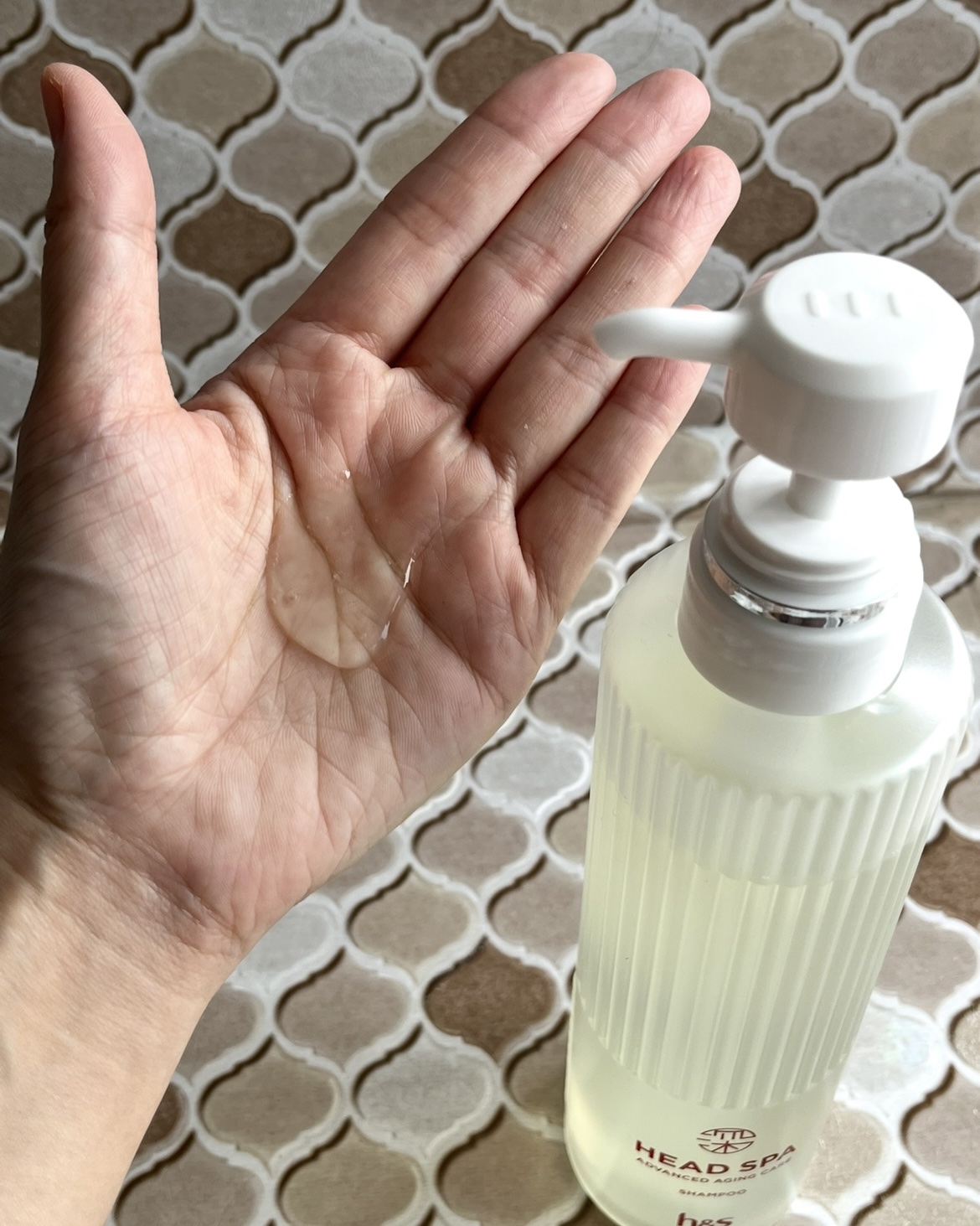 h&s 深ヘッドスパ アドバンスド エイジング ケア*4 シャンプー[医薬部外品]/トリートメント/h&s/市販シャンプーを使ったクチコミ（2枚目）