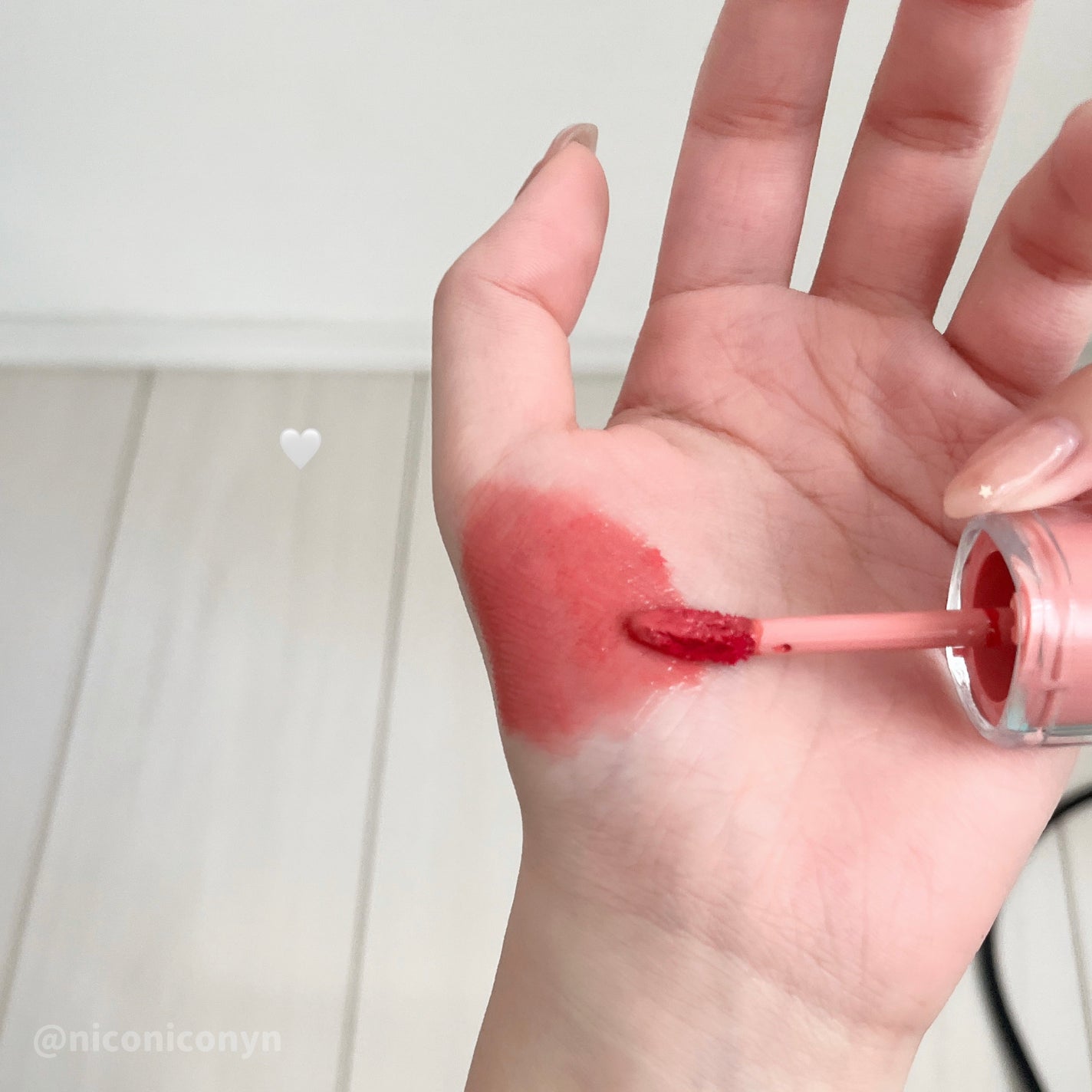 Dewy Syrup Tint/EITHER&/口紅を使ったクチコミ(1枚目)