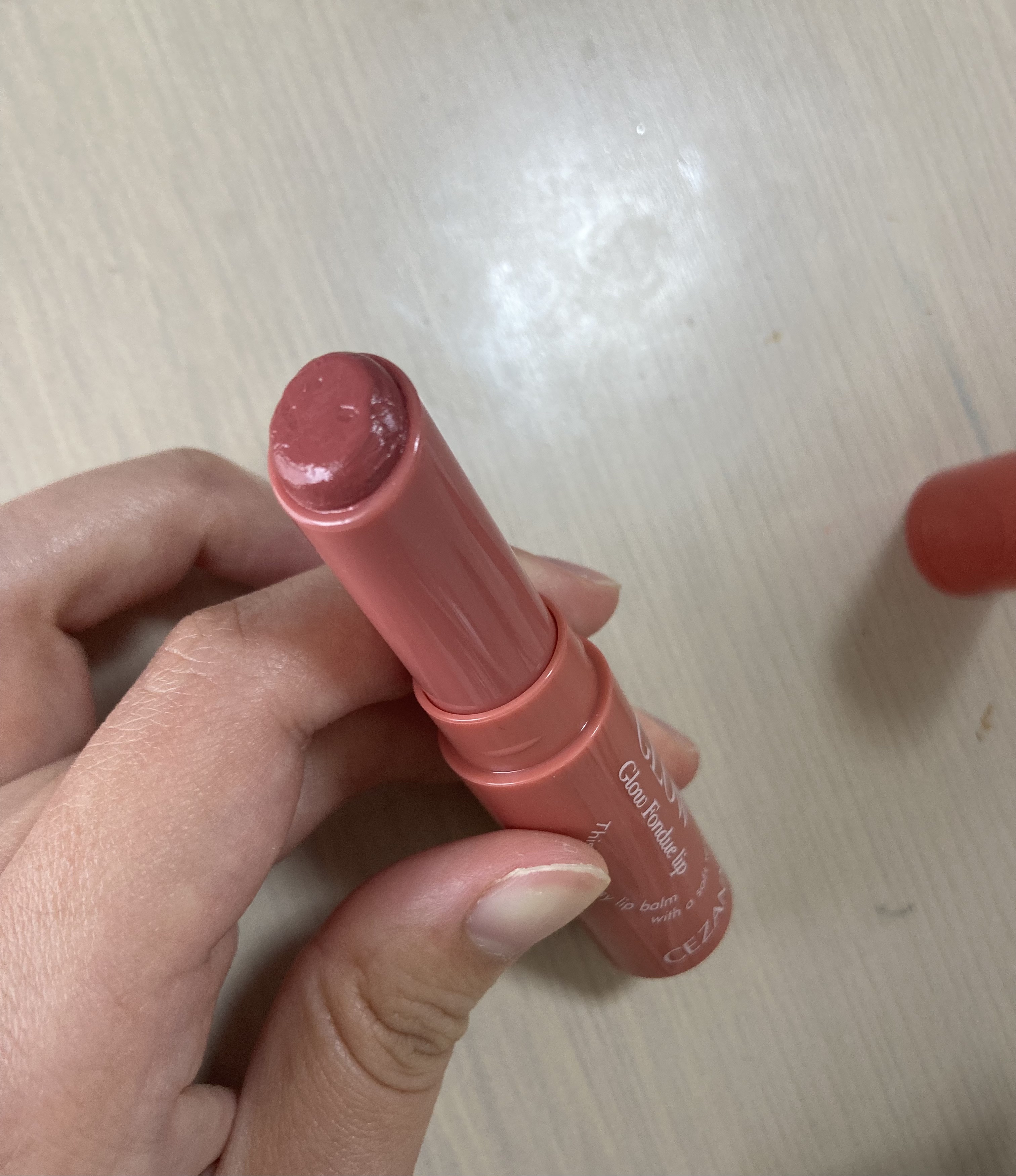 グロウフォンデュリップ/CEZANNE/口紅・グロス・リップライナー・リップケアを使ったクチコミ（2枚目）