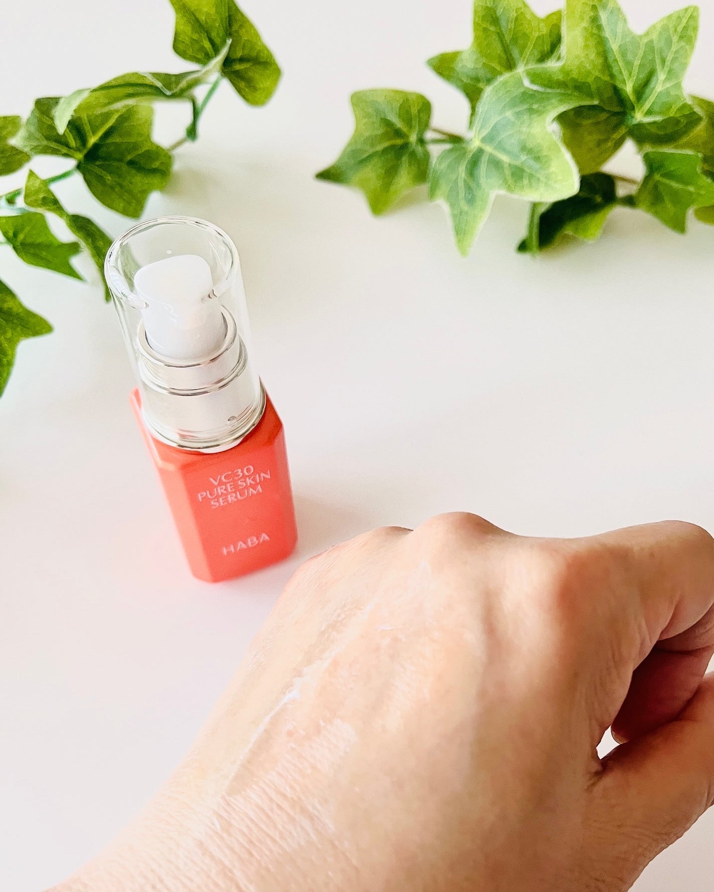 VC30 ピュアスキンセラム/HABA/美容液を使ったクチコミ(4枚目)