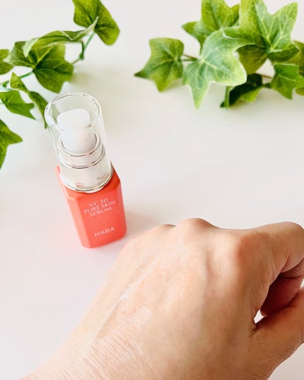 VC30 ピュアスキンセラム/HABA/美容液を使ったクチコミ(4枚目)