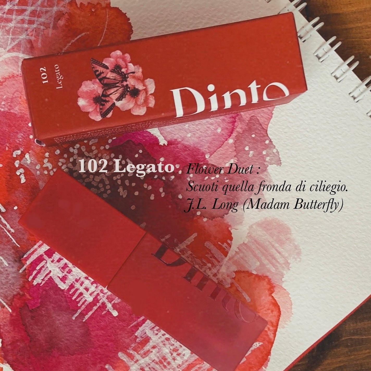 マダムバタフライコレクション ブラーニングリップベール/Dinto/口紅を使ったクチコミ(1枚目)