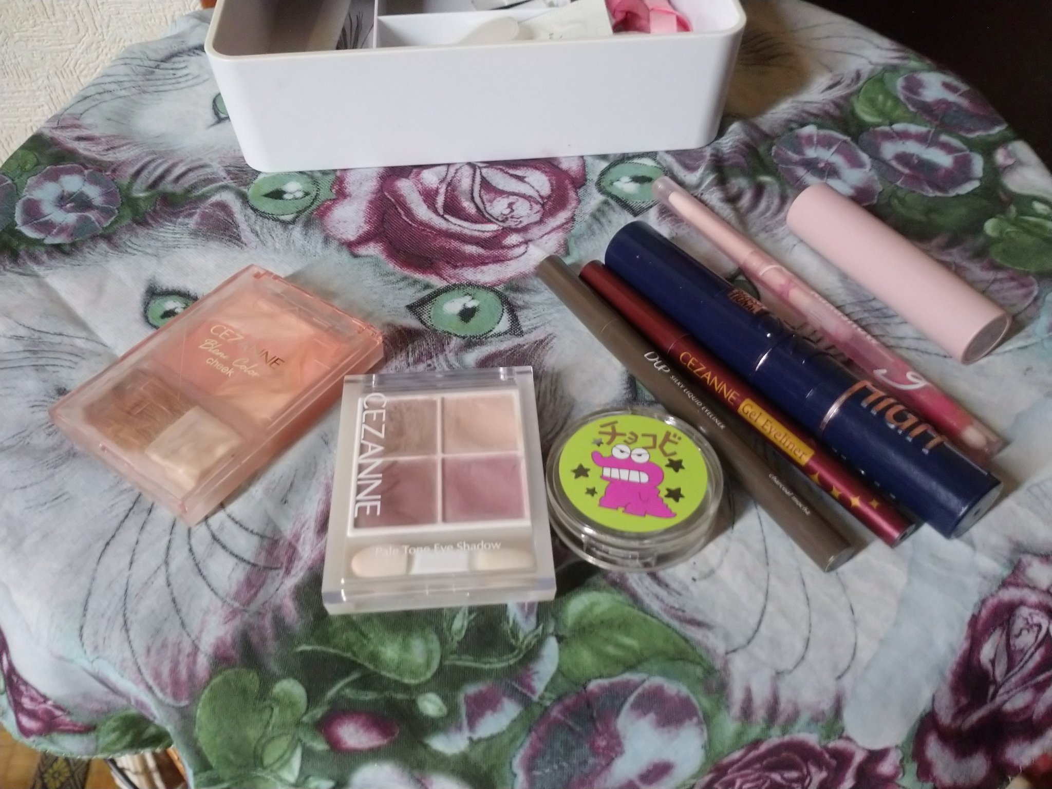 ジェルアイライナー/CEZANNE/ジェルアイライナーを使ったクチコミ（2枚目）