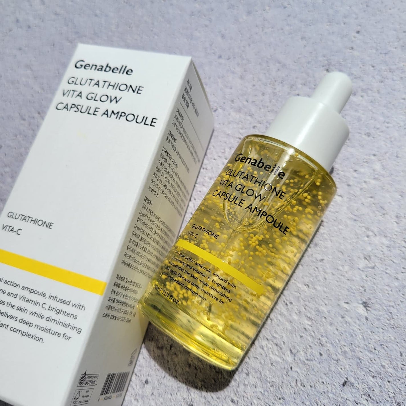 グルタチオンビタグローカプセル美容液/Genabelle/美容液を使ったクチコミ(1枚目)