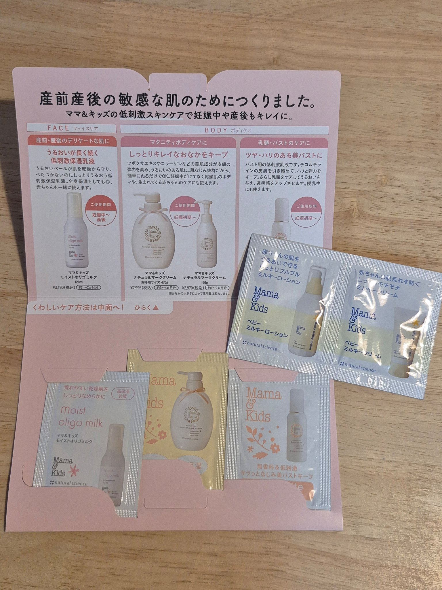 ママ&キッズ ベビーミルキーローション 150ml/ナチュラルサイエンス/ボディローションを使ったクチコミ（1枚目）