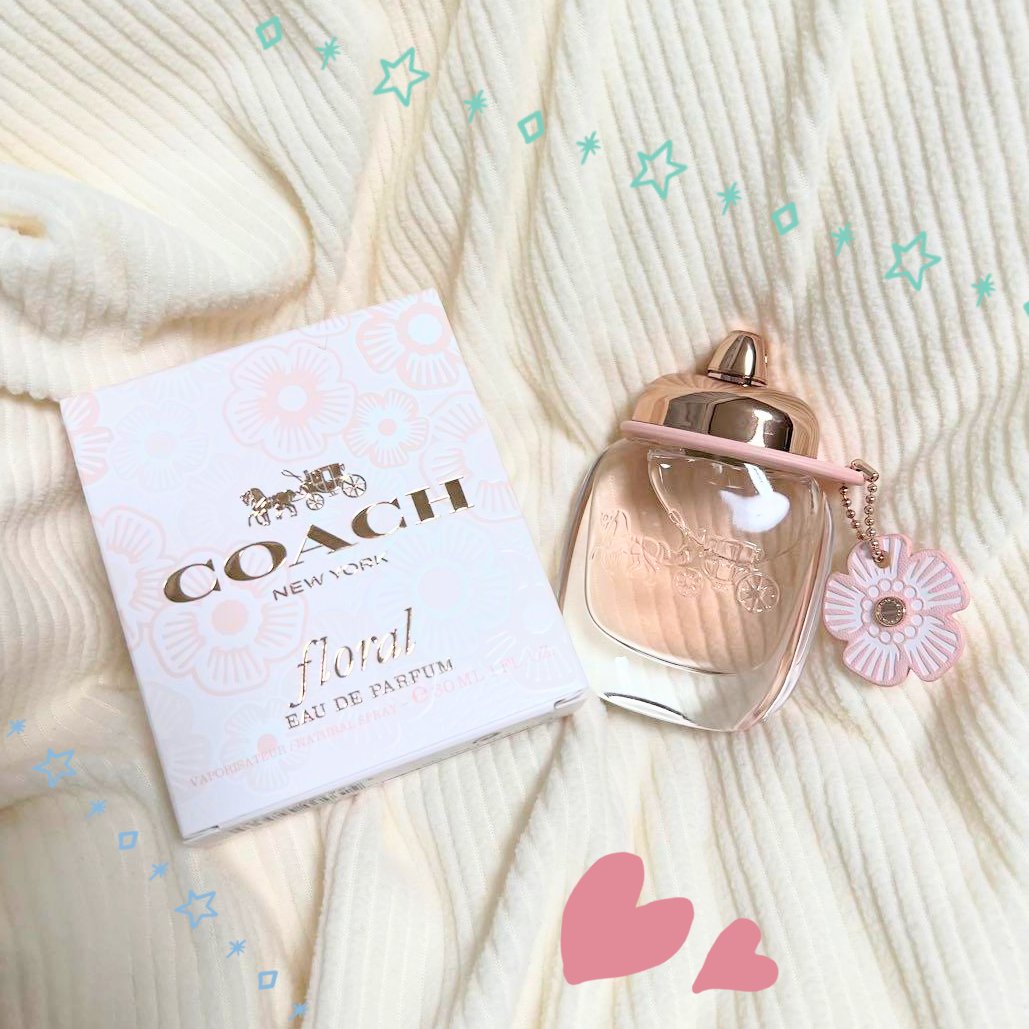 試してみた】COACH コーチ フローラル オードパルファムのリアルな