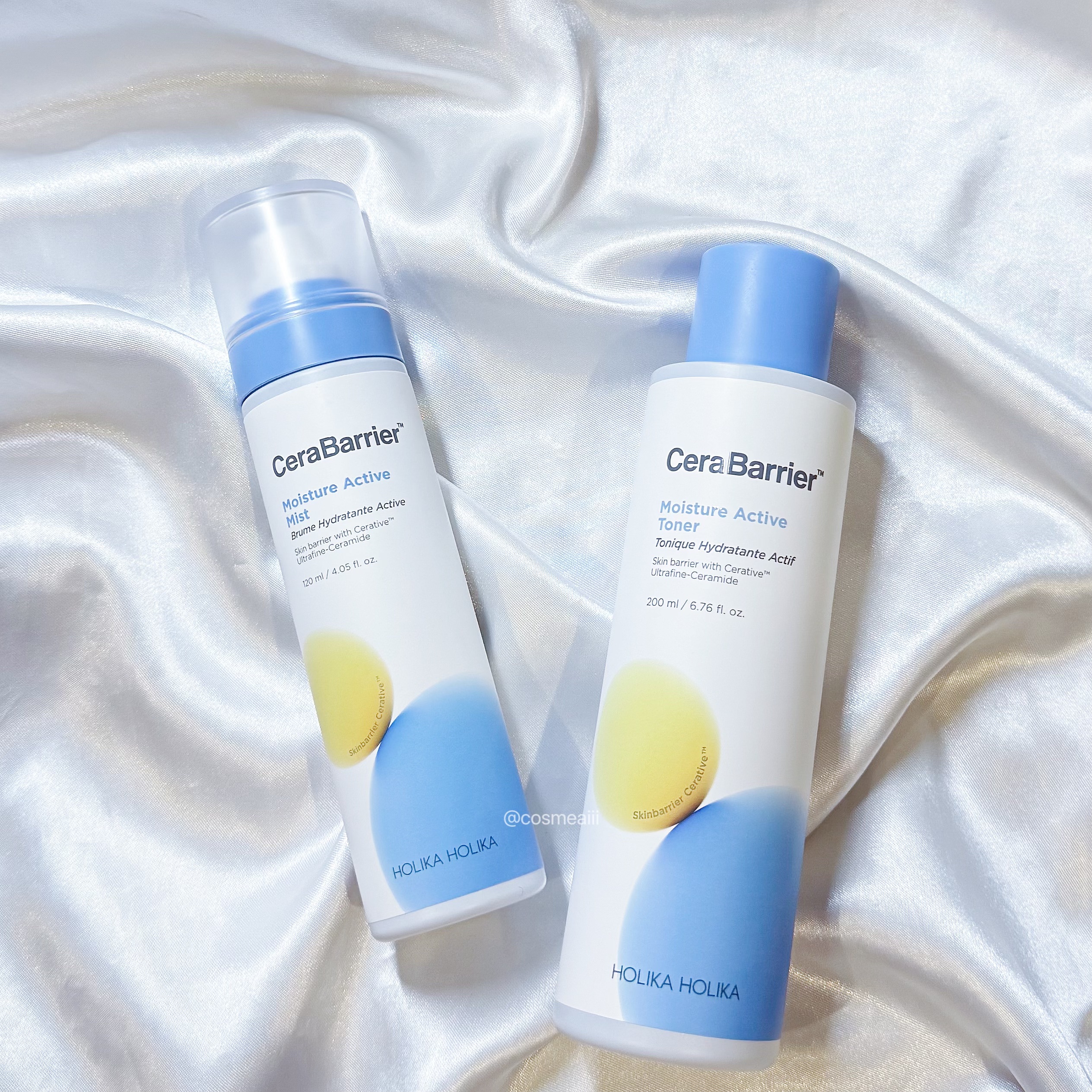 セラバリア　モイスチャーアクティブ　ミスト/HOLIKA HOLIKA/ミスト状化粧水を使ったクチコミ（2枚目）