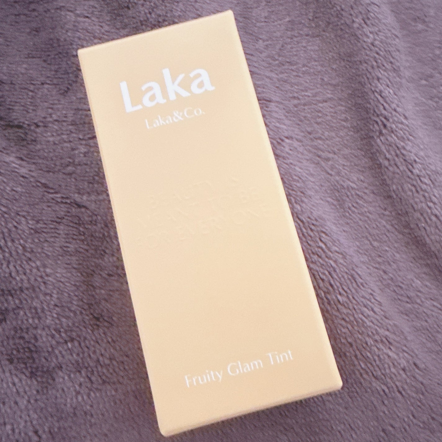 フルーティーグラムティント/Laka/リップティントを使ったクチコミ(1枚目)