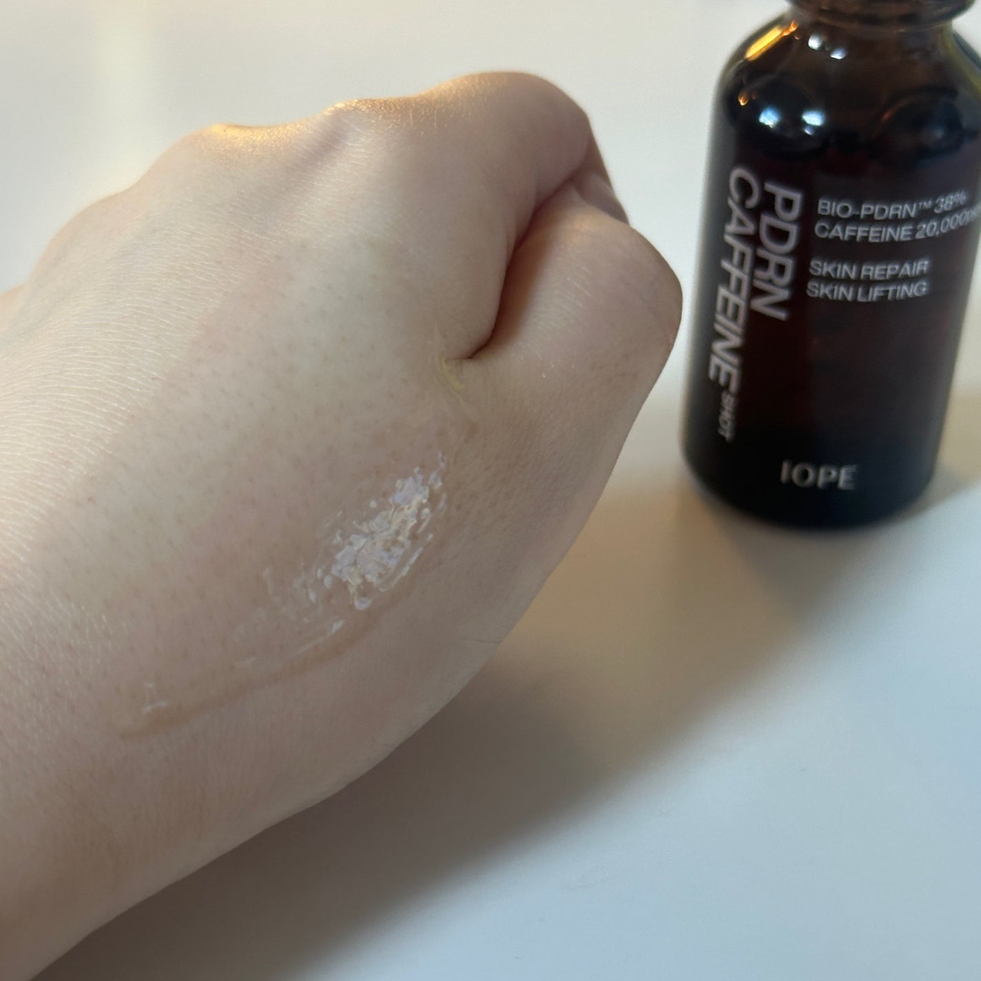 PDRNカフェインショット/IOPE/美容液を使ったクチコミ(3枚目)