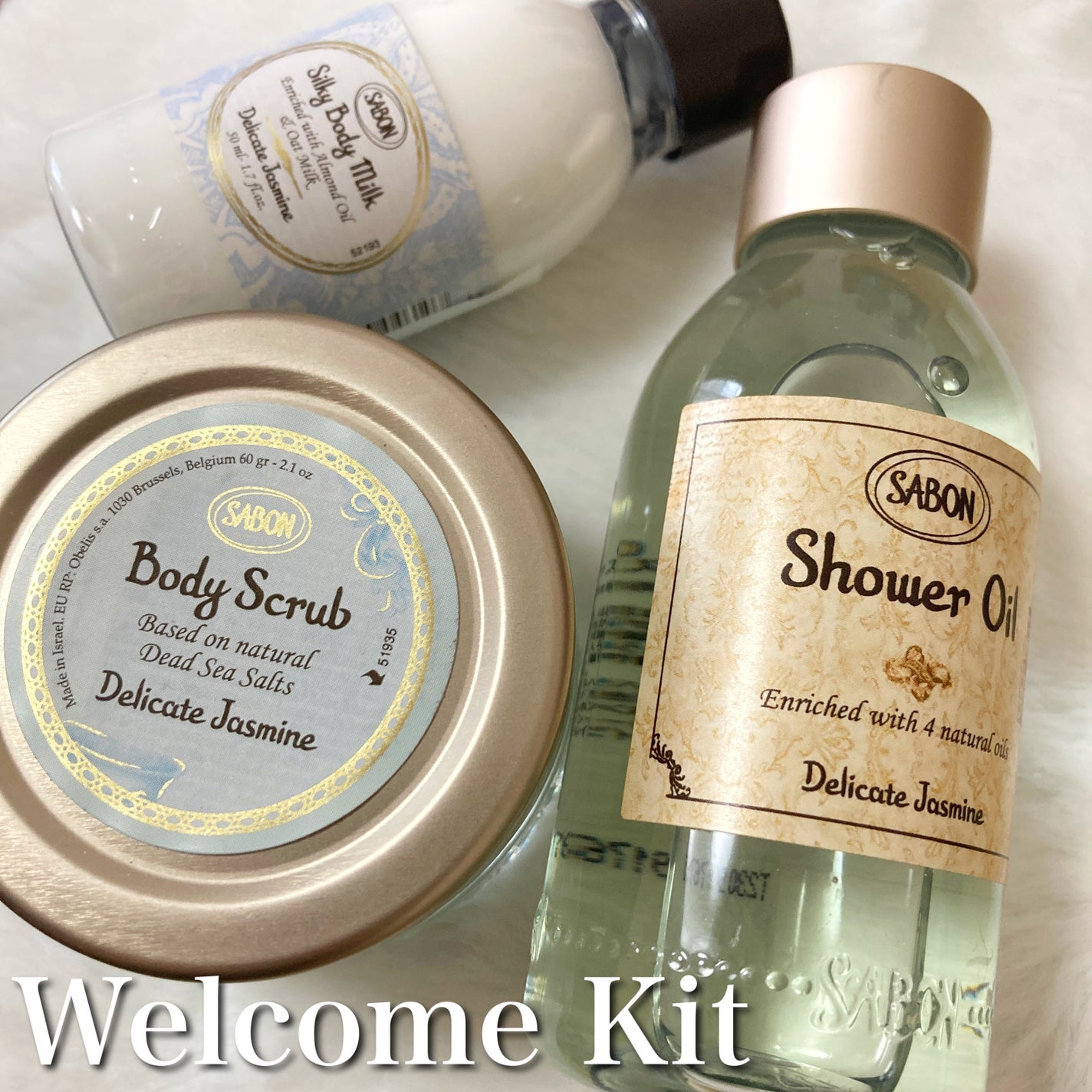 ウェルカムキット デリケート・ジャスミン/SABON/その他キットセットを使ったクチコミ(1枚目)