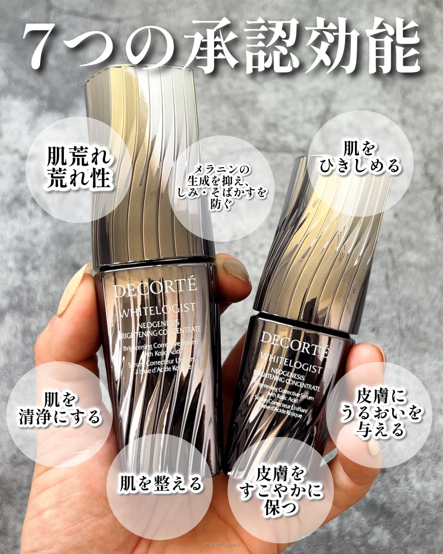 ホワイトロジスト ネオジェネシス ブライトニング コンセントレイト/DECORTÉ/美容液を使ったクチコミ(4枚目)