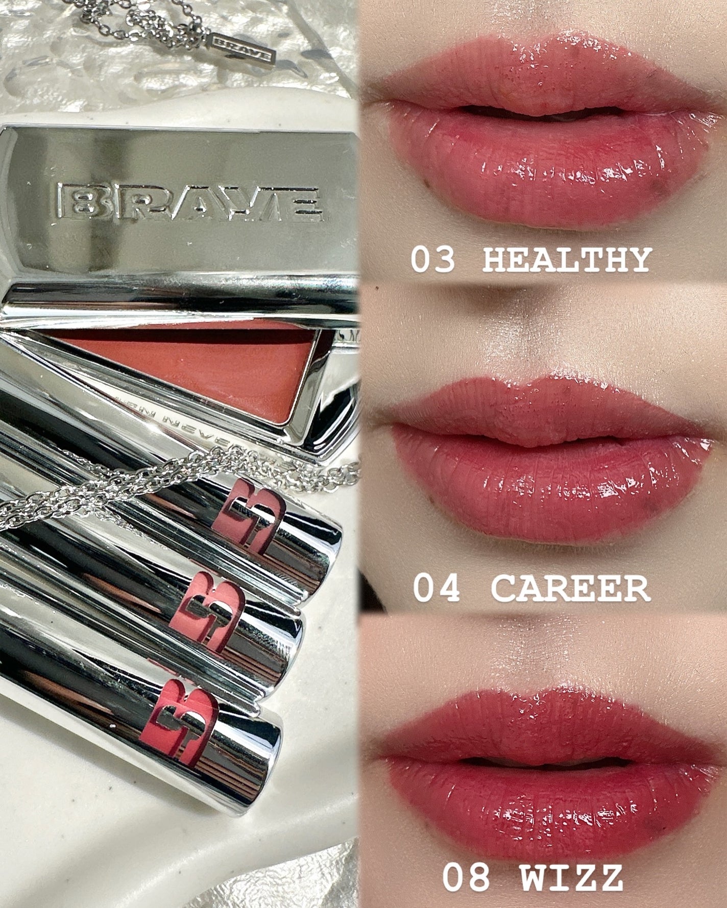 THIN GLOW TINT/BRAYE/口紅を使ったクチコミ(4枚目)