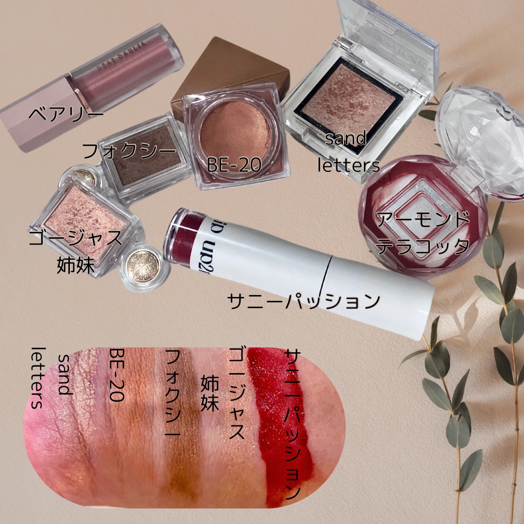 3Dトランスカラー アイ＆フェイス BE-20 ジンジャー/コフレドール/ジェル・クリームアイシャドウを使ったクチコミ（2枚目）