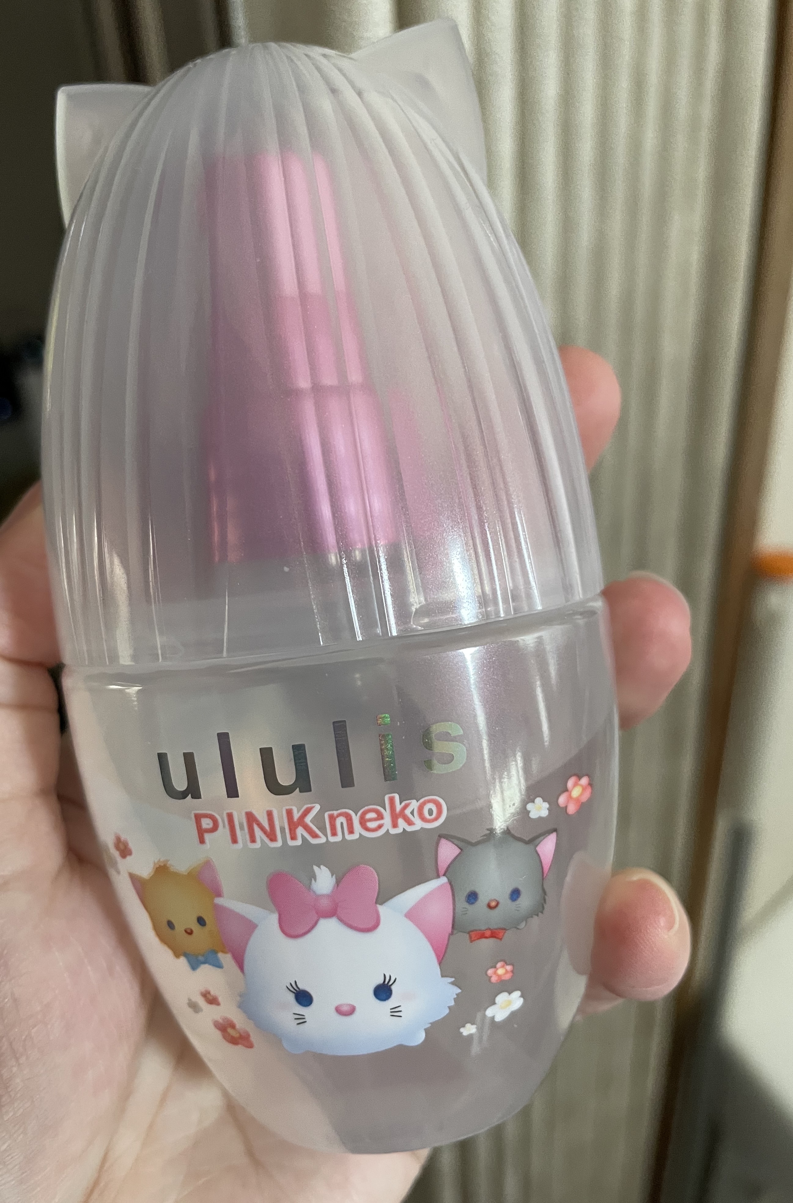 ウルリス マリー　ピンクネコ　ヘアオイル/ululis/ヘアオイルを使ったクチコミ（1枚目）