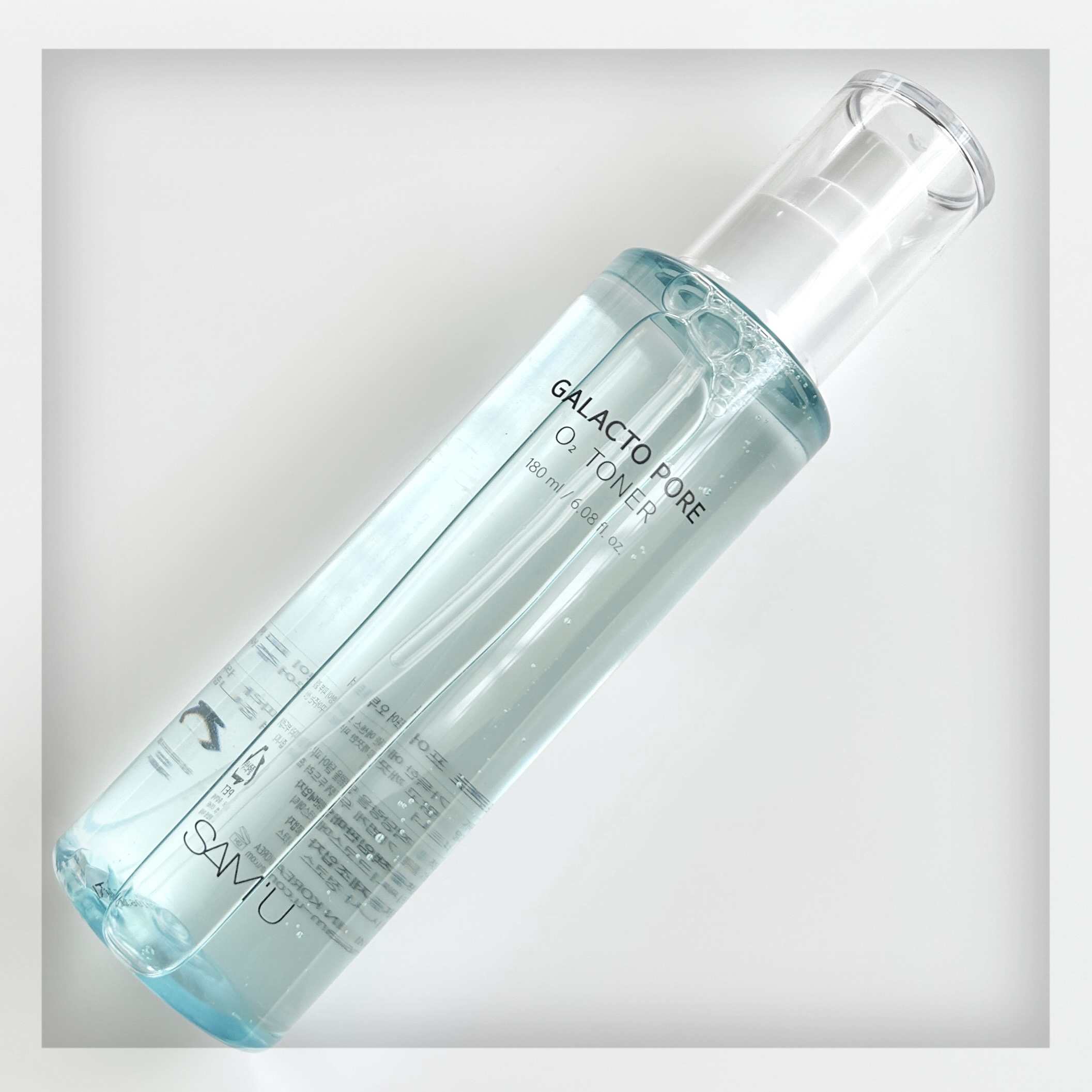 サミュ ガラクトポア オーツートナー/SAM'U/化粧水を使ったクチコミ（1枚目）