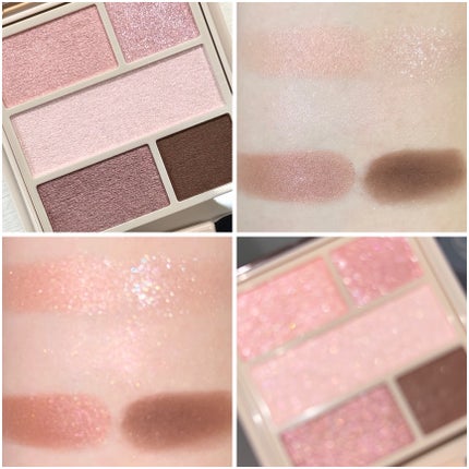 ダブル ムード アイズ PK-5 ブロッサムムード/Visée/アイシャドウパレットを使ったクチコミ(3枚目)