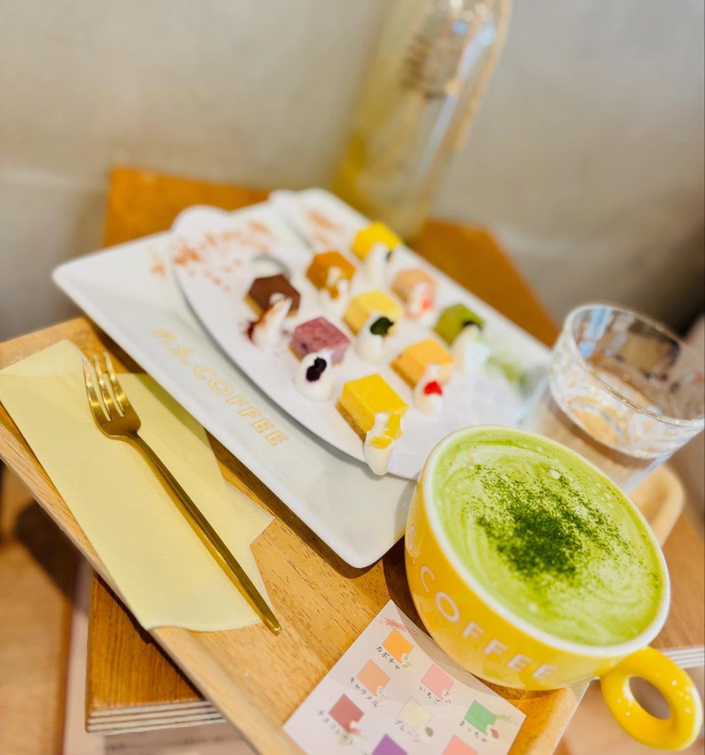 chiekotan on LIPS 「@p.s.coffee_tokyoでパレットチーズケーキと抹茶..」(1枚目)