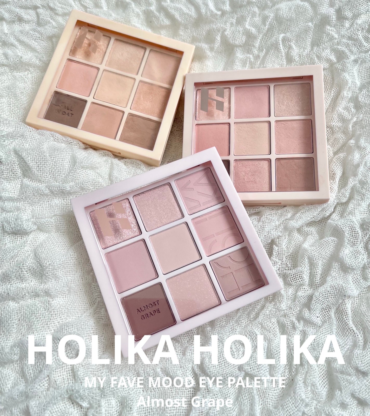 マイフェイブムードアイパレット 9カラー/HOLIKA HOLIKA/アイシャドウパレットを使ったクチコミ(1枚目)