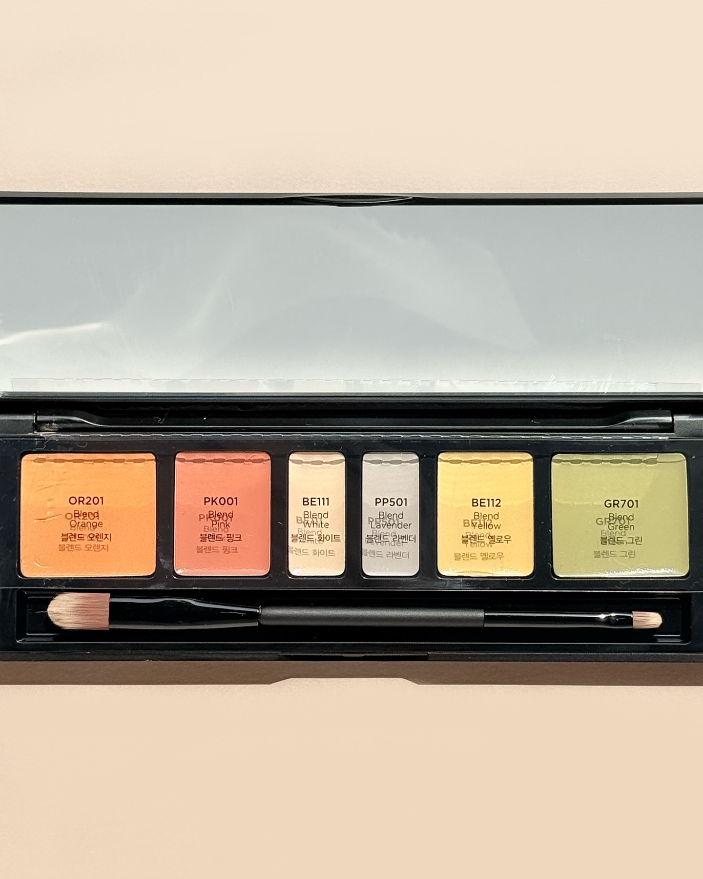 アーティストコンシーラーパレット/JUNG SAEM MOOL/パレットコンシーラーを使ったクチコミ（3枚目）