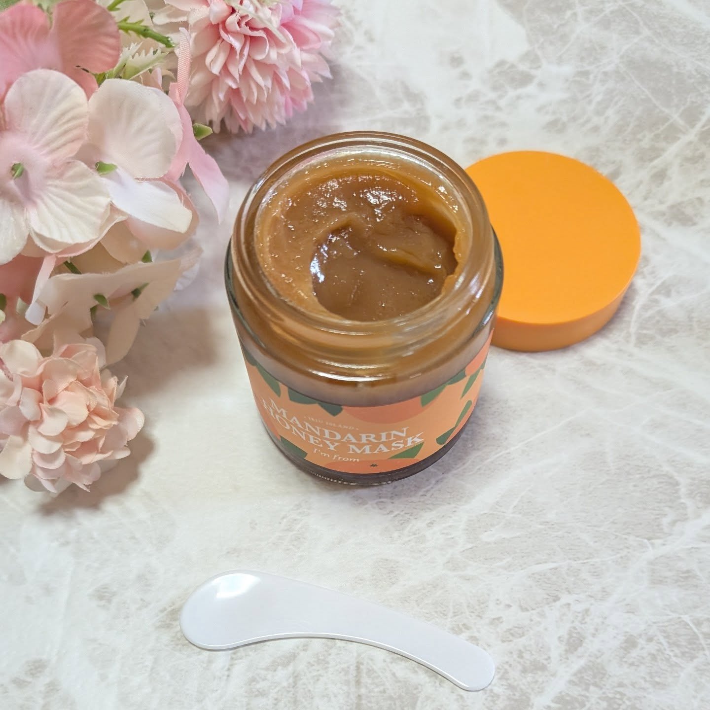 マンダリンハニーマスク/I'm from/洗い流すパック・マスクを使ったクチコミ（3枚目）