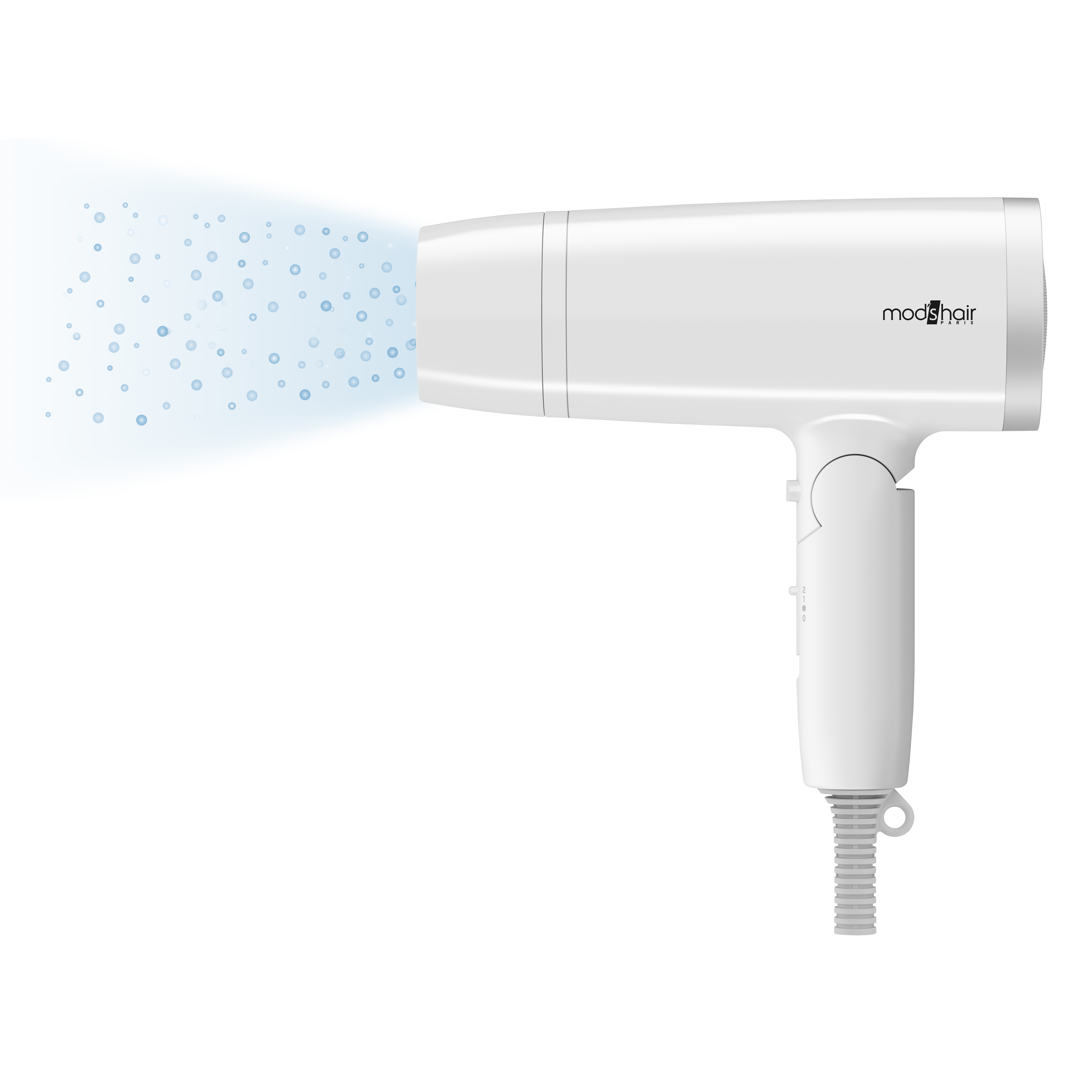 スタイリッシュ マイナスイオンヘアードライヤー MHD-1222 MHD-1222-W/ホワイト