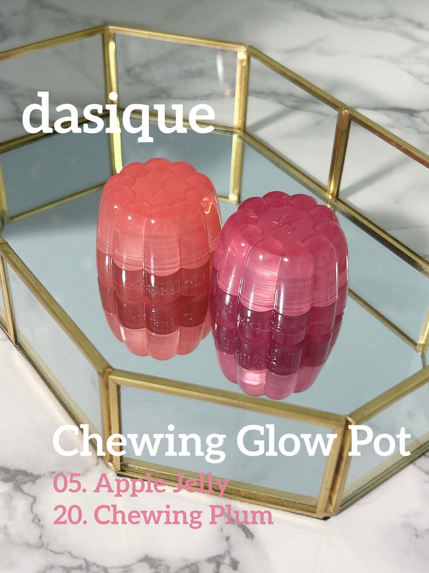 チューインググロウポット/dasique/口紅を使ったクチコミ(1枚目)