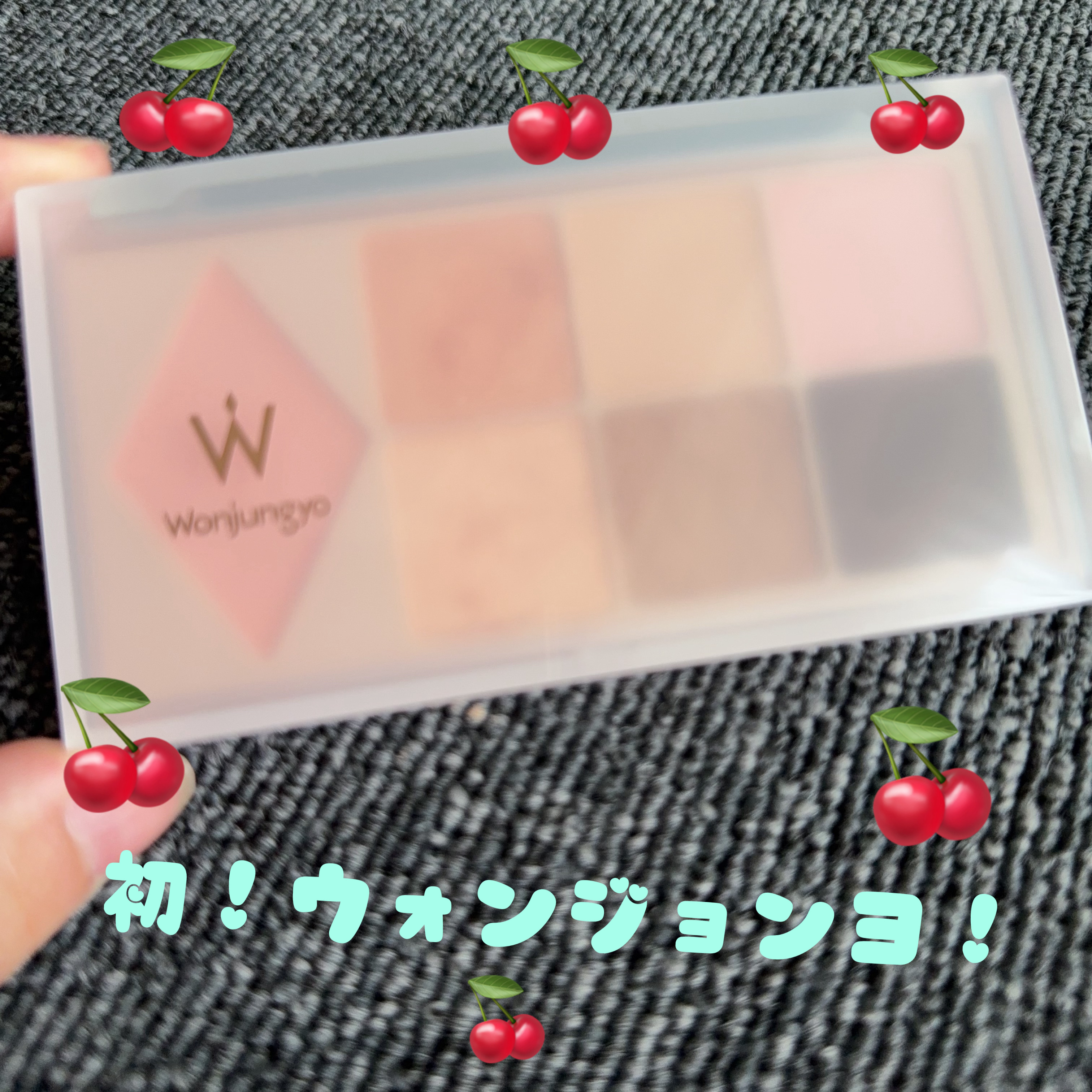 ウォンジョンヨ Ｗ デイリームードアップパレット /Wonjungyo/アイシャドウパレットを使ったクチコミ（1枚目）