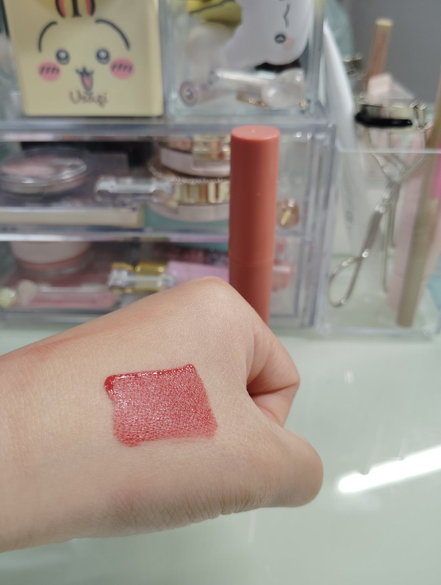 リキッドマットティント/coou/リップティントを使ったクチコミ(2枚目)