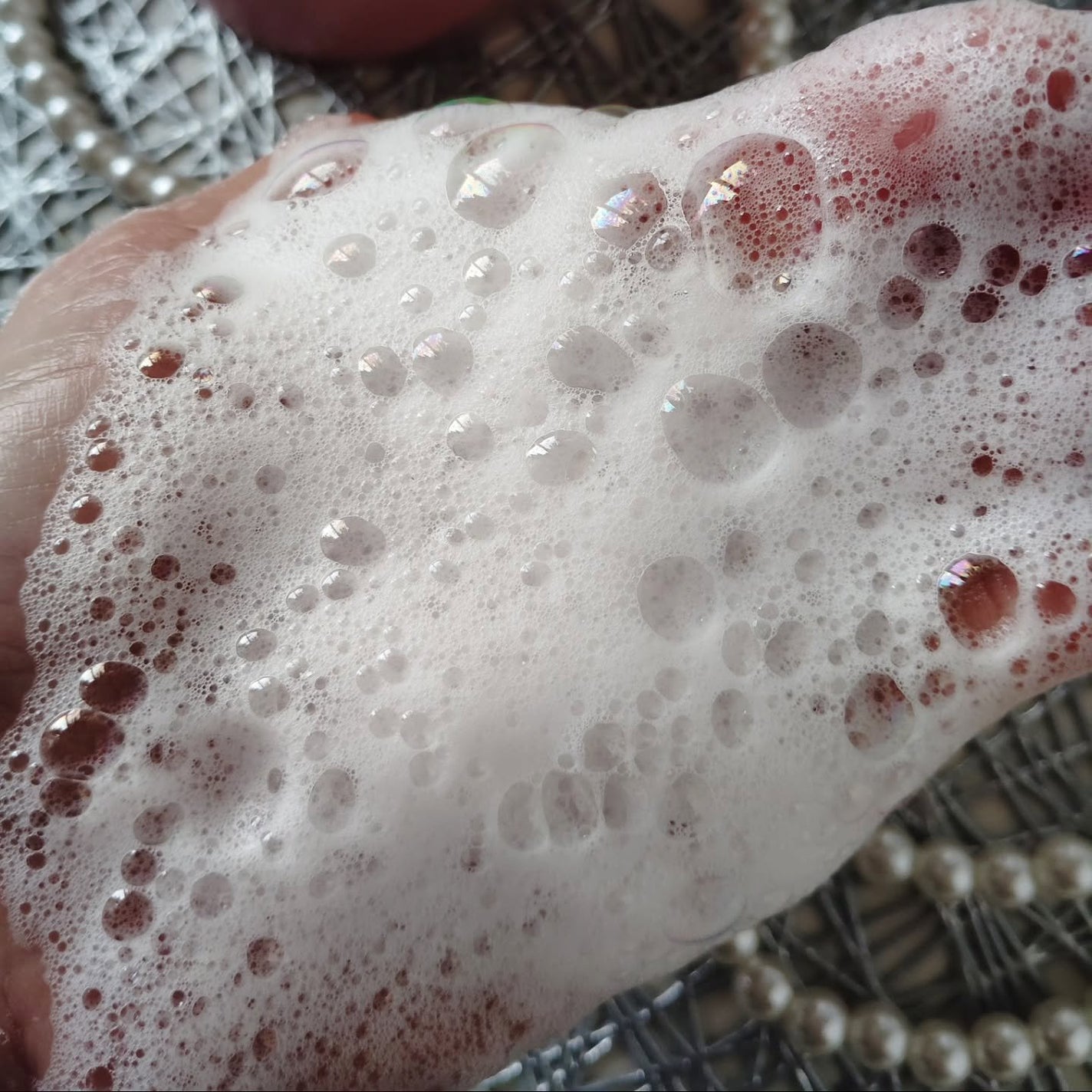 フレッシュクラウドスクラブ ラベンダー&ペア/アレンシア/ボディスクラブを使ったクチコミ(5枚目)