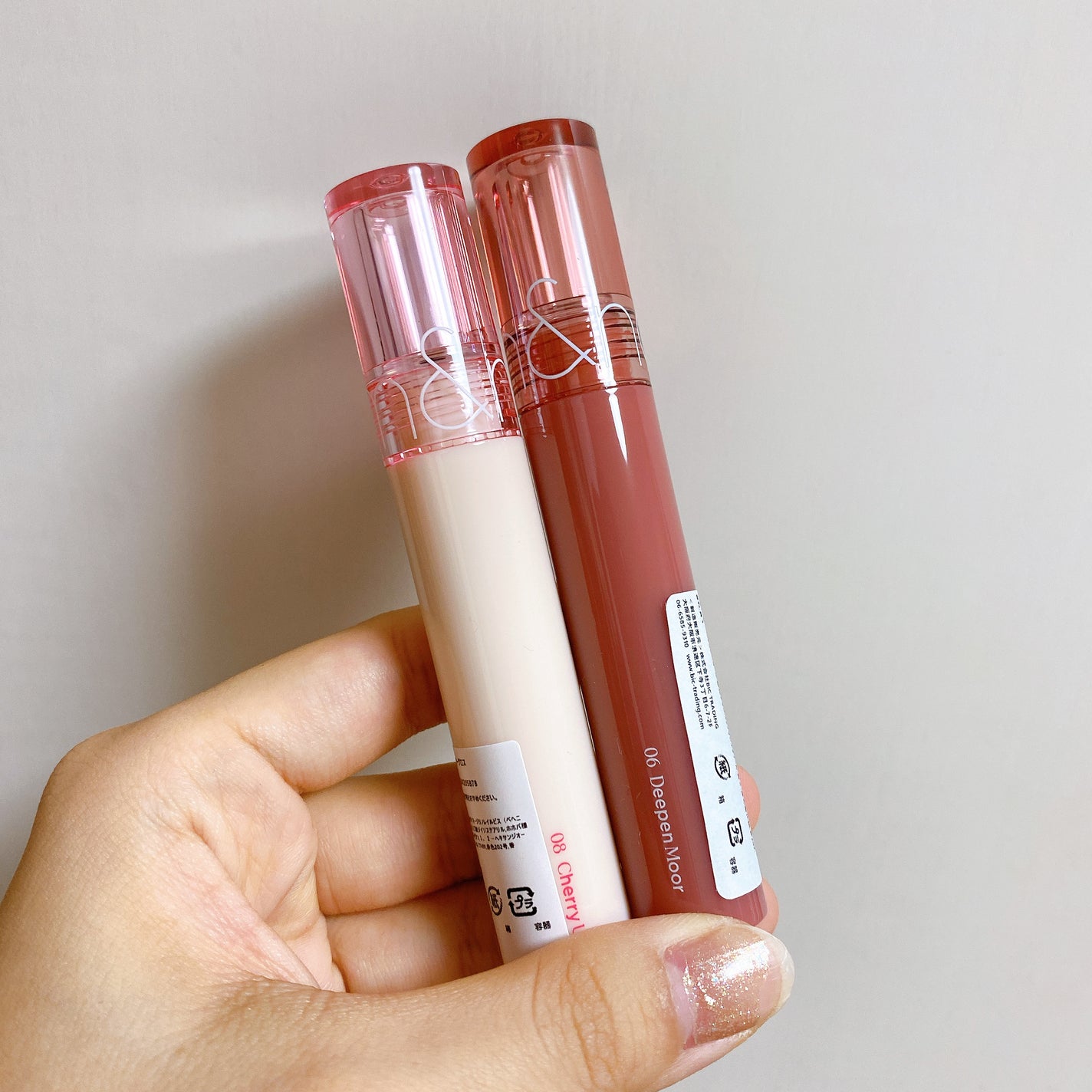 グラスティングカラーグロス/rom&nd/リップグロスを使ったクチコミ(2枚目)