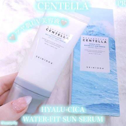 ヒアルーシカ ウォーターフィット サンセラム/SKIN1004/日焼け止めローションを使ったクチコミ(1枚目)