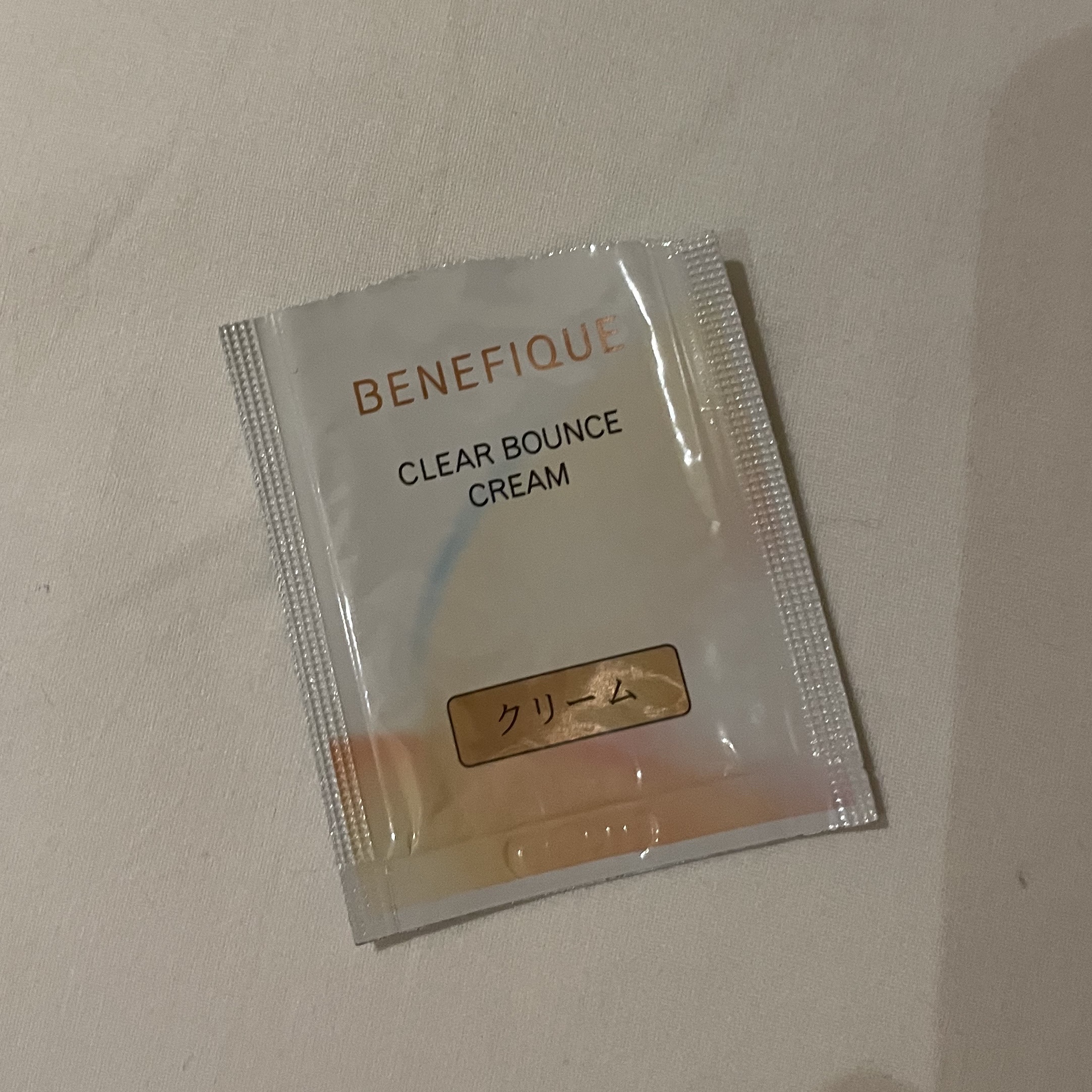 クリアバウンスクリーム /BENEFIQUE/フェイスクリームを使ったクチコミ（1枚目）