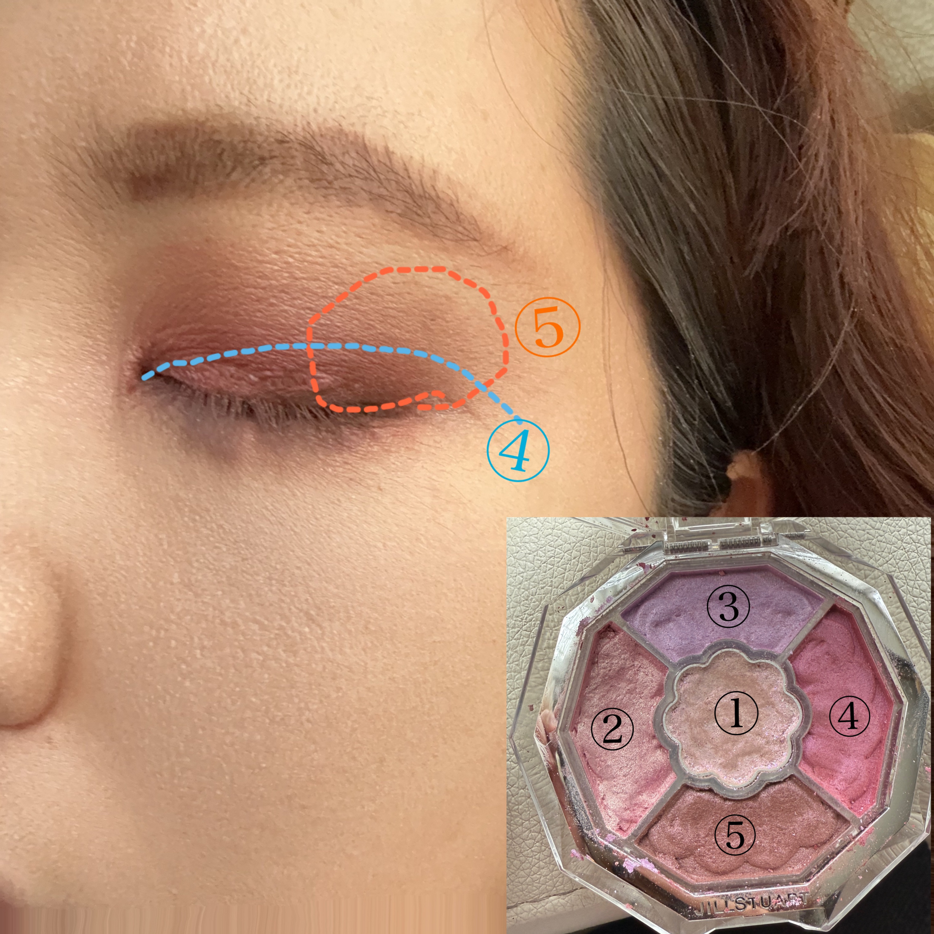 ジルスチュアート ブルームクチュール アイズ　ジュエルドブーケ/JILL STUART/アイシャドウパレットを使ったクチコミ（3枚目）